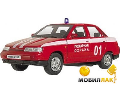 Видеообзор и фото Игрушечная машинка Autotime Ваз 2110 пожарная
