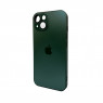 ���������� ����� AG Glass Matt Frame Color Logo Apple iPhone 15 Cangling Green (AGMattFrameiP15Green)