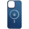 ���������� ����� � MagSafe AG Glass Sapphire MagSafe Logo Apple iPhone14 Pro Blue (AGSappiP14PBlue)