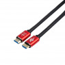 ������ Atcom (24930) HDMI-HDMI ver 2.0, 4K, 30 � Red/Gold