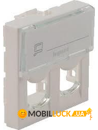   MOSAIC Legrand 2RJ45  Keystone (2)  (078610)