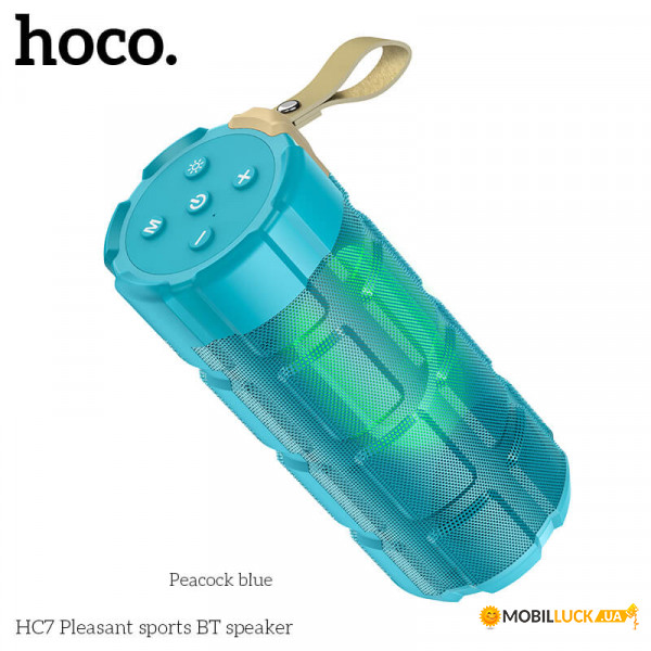  Hoco IPX5 HC7 Peacock Blue (26220)