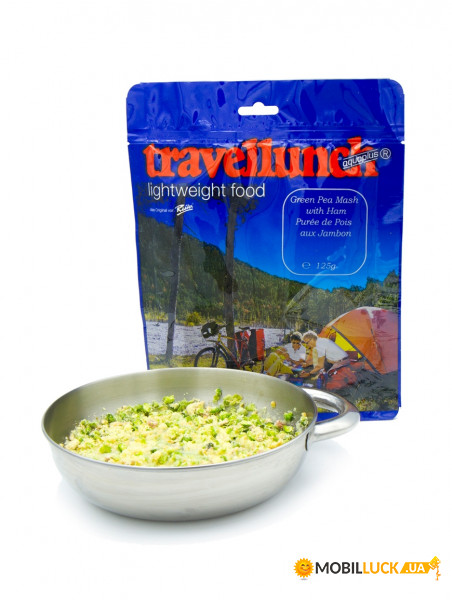   Travellunch Green Pea Mash with Ham 125 