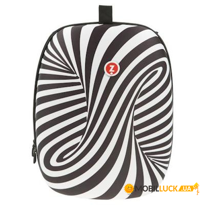    Zipit 1 SHELL ZEBRA (ZSHL-BWS)