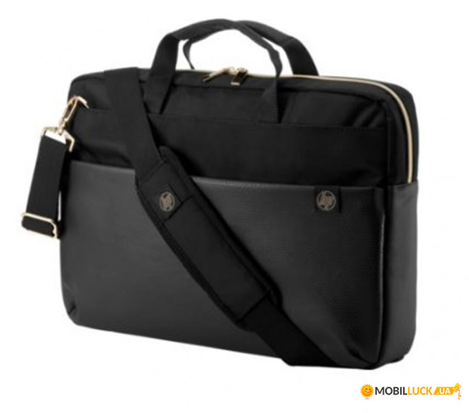    HP Duotone Gold Briefcase Black (4QF94AA)