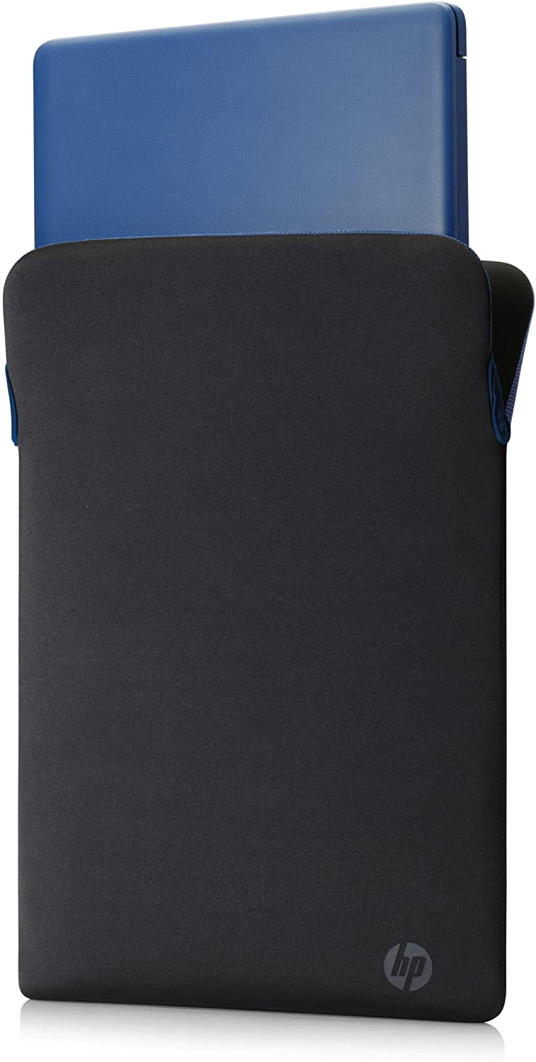  HP Protective Reversible 15.6 Black/Blue Laptop Sleeve (2F1X7AA)
