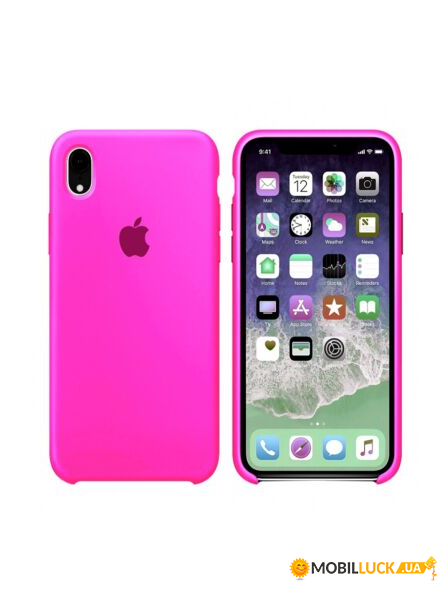  ARM Silicone Case iPhone Xr barbie pink