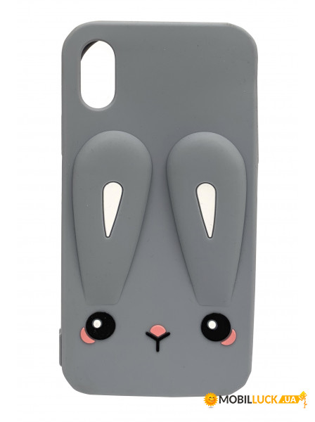  Armorstandart Carney Rabbit Silicon case  iPhone X/XS Grey (ARM52724)