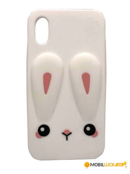  Armorstandart Carney Rabbit Silicon case  iPhone X/XS White (ARM52727)