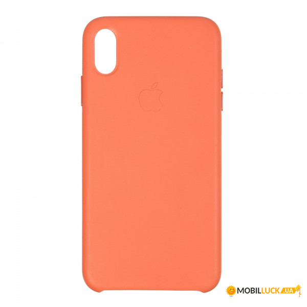  Armorstandart Leather Case Apple iPhone XS Max Orange (ARM53586)