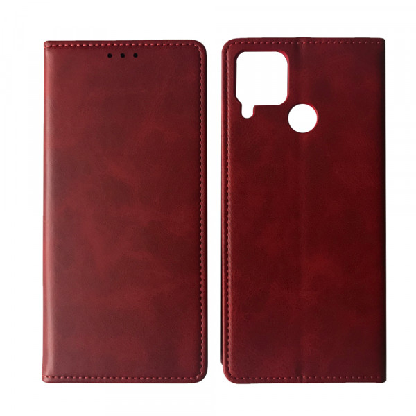 - Black TPU Magnet Realme C15 Red