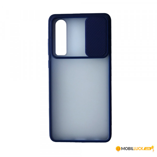  Camera Matte Case Huawei P30 blue