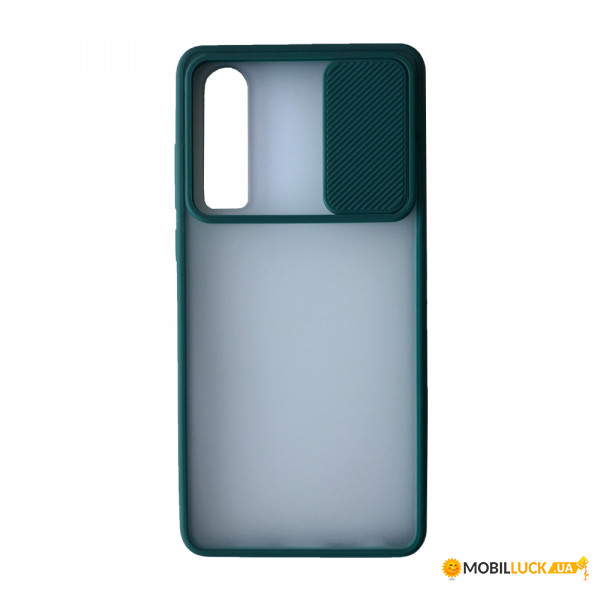  Camera Matte Case Huawei P30 green