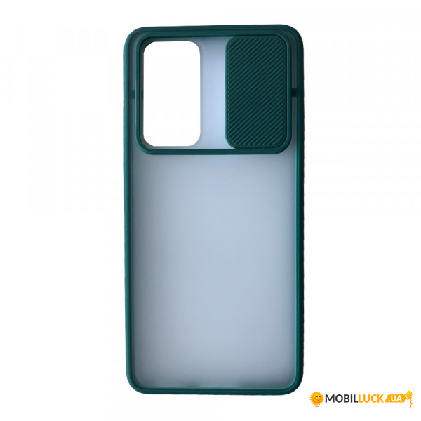  Camera Matte Case Huawei P40 green