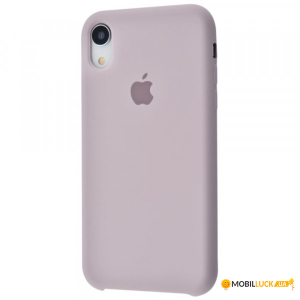 - Silicone Case  iPhone Xr lavender