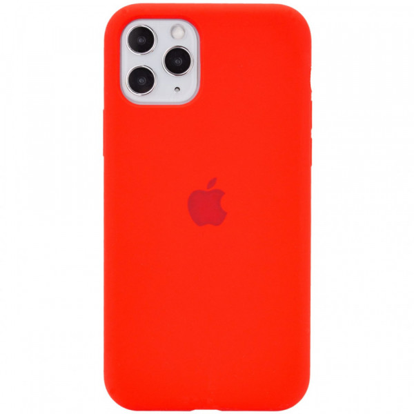   Silicone Full Case AA Open Cam Apple iPhone 11 Pro Red (FullOpeAAKPi11P-11)