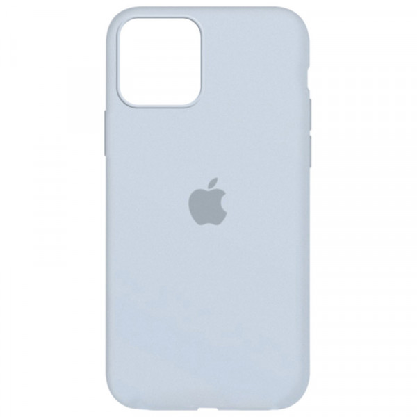   Silicone Full Case AA Open Cam Apple iPhone 11 Pro Mist Blue (FullOpeAAKPi11P-27)