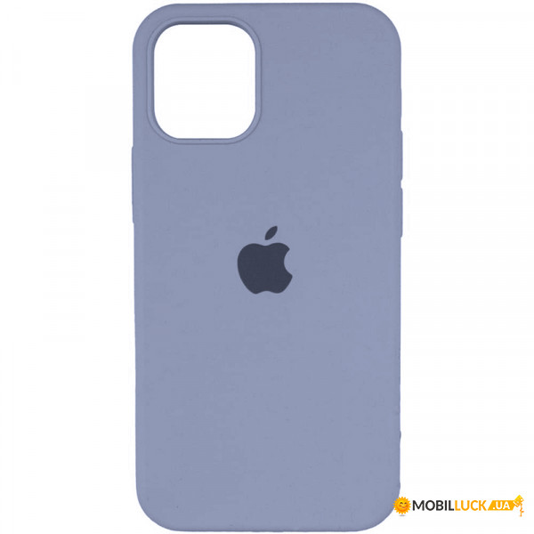   Silicone Full Case AA Open Cam Apple iPhone 12 Sierra Blue (FullOpeAAi12-53)