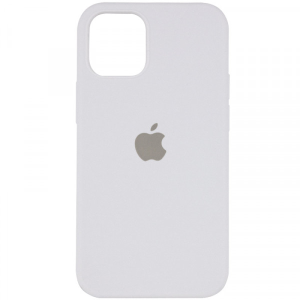   Silicone Full Case AA Open Cam Apple iPhone 13 Pro Max White (FullOpeAAi13PM-8)