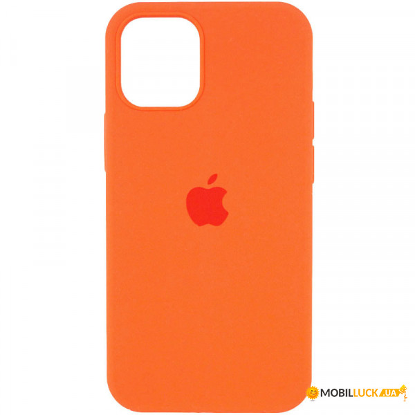   Silicone Full Case AA Open Cam Apple iPhone 14 Pro Max Orange (FullOpeAAi14PM-52)