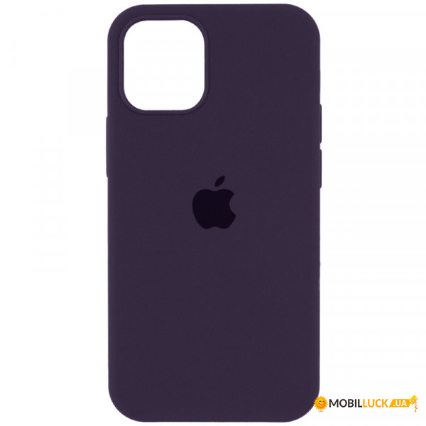   Silicone Full Case AA Open Cam Apple iPhone 15 Pro Max Berry Purple (FullOpeAAi15PM-59)