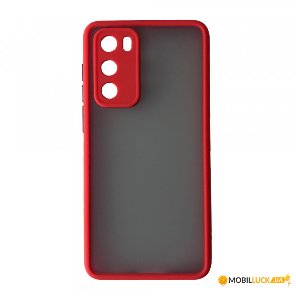  Gingle Matte Case Huawei P40 red/black