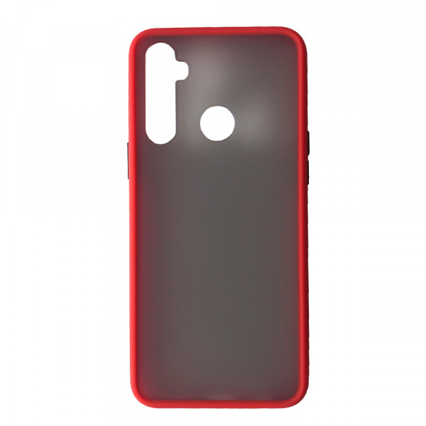  Gingle Matte Case Realmi C3 red/black