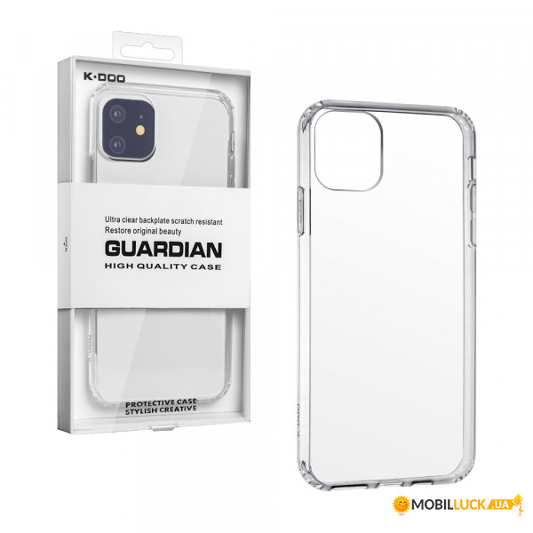  K-Doo Guardian for iPhone 13 Transparent