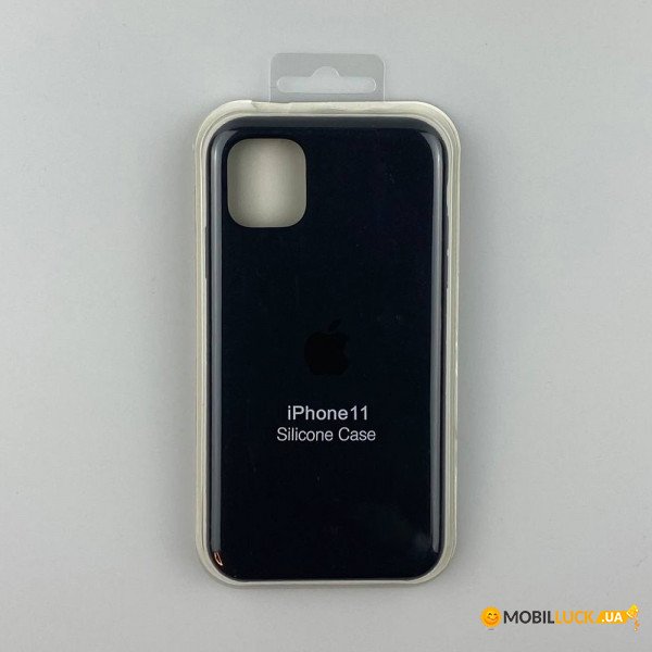  Original Silicone Case iPhone 11 Black