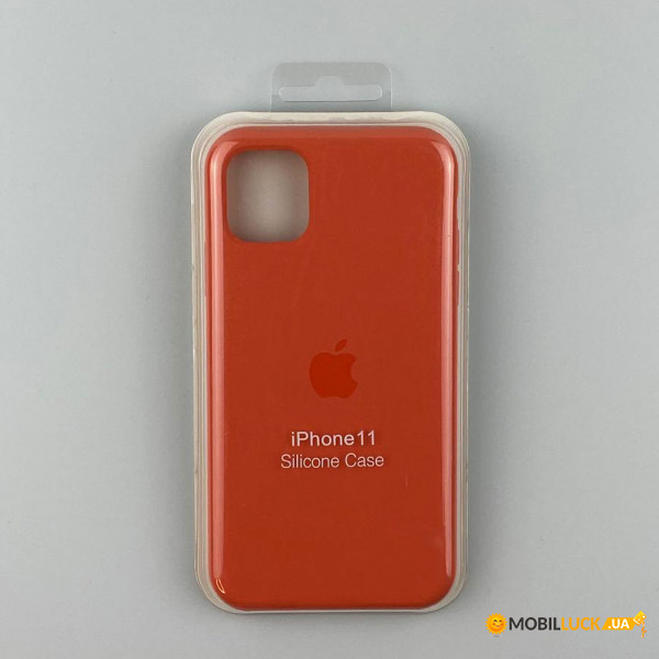  Original Silicone Case iPhone 11 Clementine