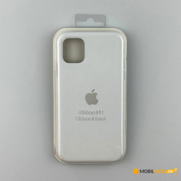  Original Silicone Case iPhone 11 White