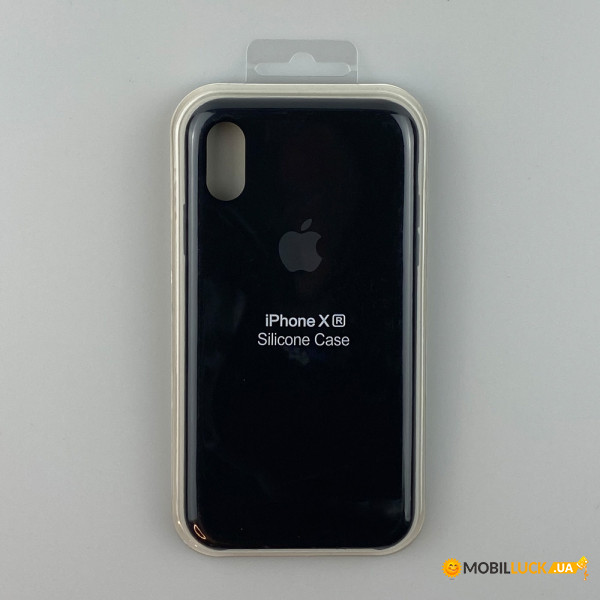  Original Silicone Case iPhone XR Black