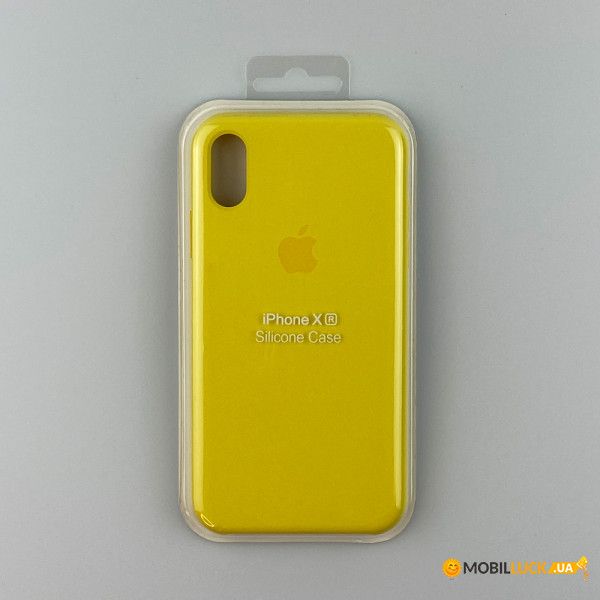  Original Silicone Case iPhone XR Canary yellow