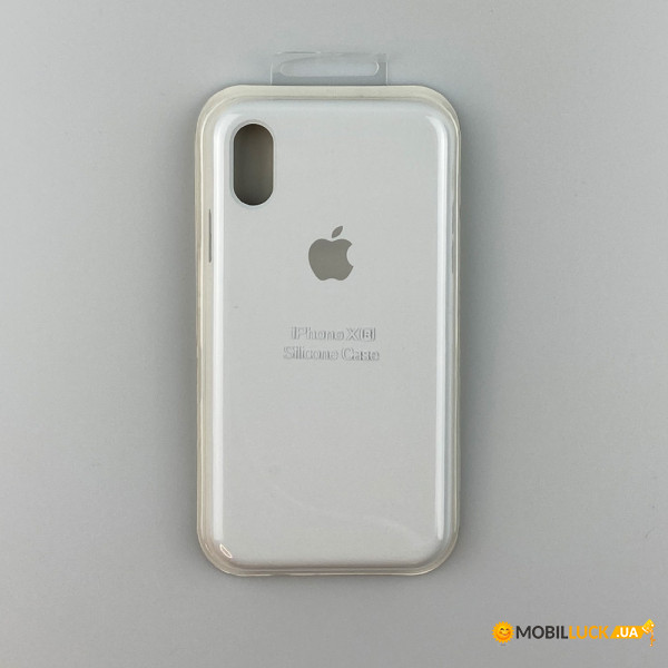  Original Silicone Case iPhone XR White