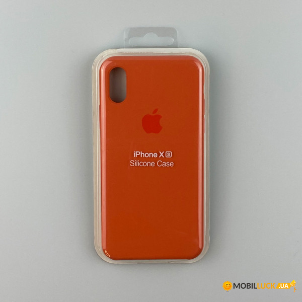  Original Silicone Case iPhone X/XS Nectarine