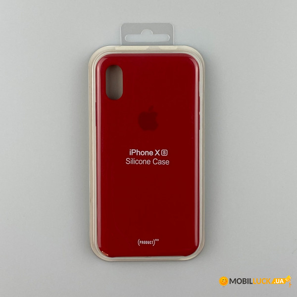  Original Silicone Case iPhone X/XS Red