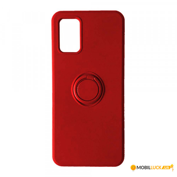  Ring Case Samsung A02S (A025) Red