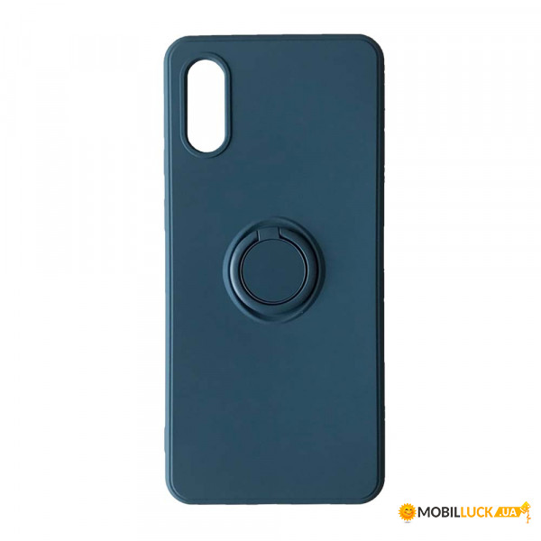  Ring Case Samsung A02 (A022) Blue