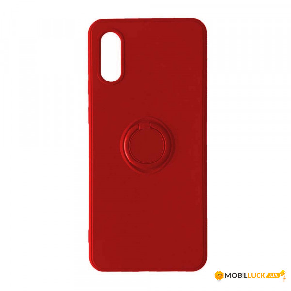  Ring Case Samsung A02 (A022) Red