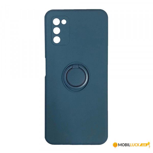  Ring Case Samsung A03S (A035) Blue