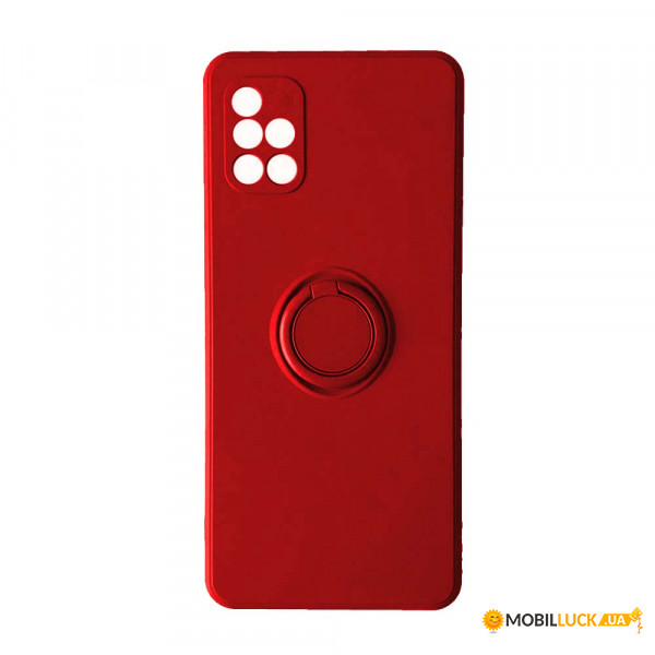  Ring Case Samsung A51 (A515) Red