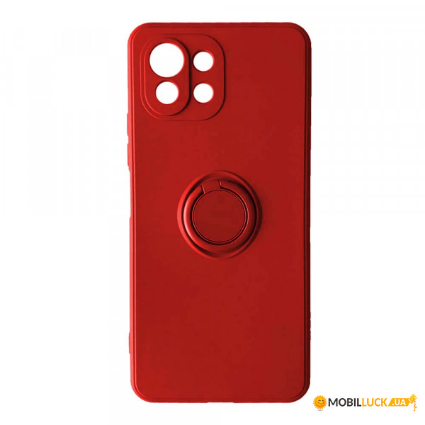  Ring Case Xiaomi Mi 11 Lite Red