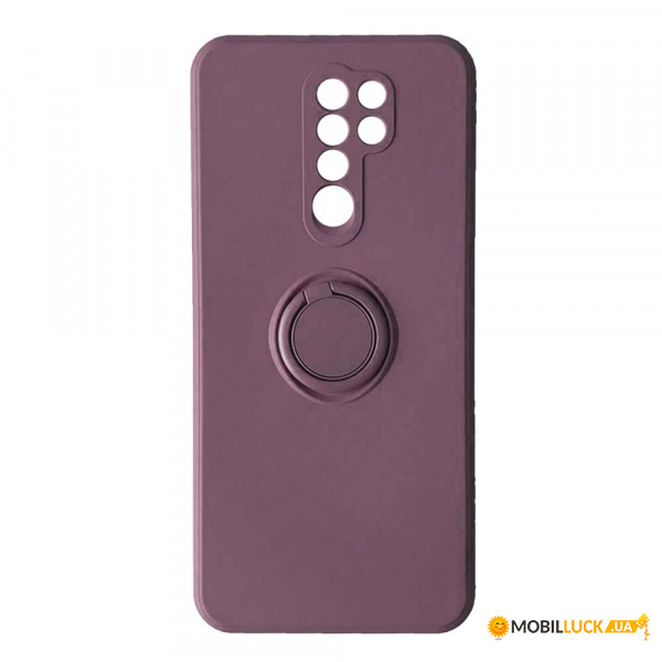  Ring Case Xiaomi Redmi 9 Cherry Purple