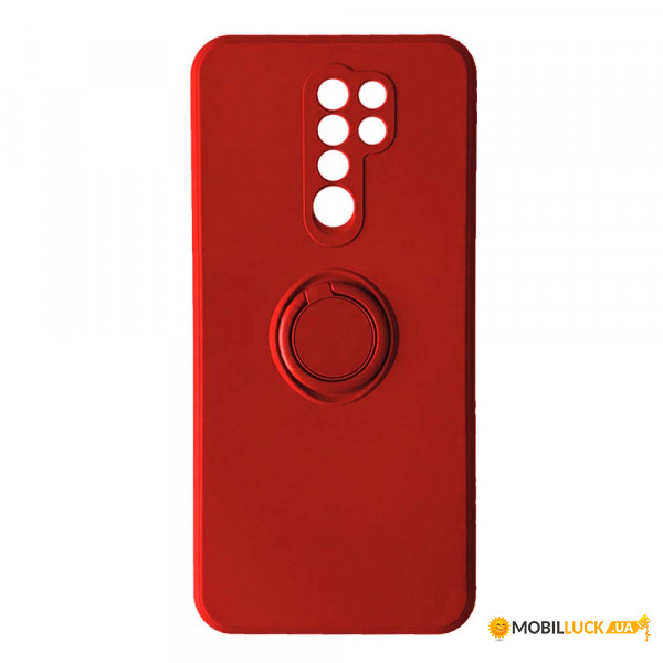  Ring Case Xiaomi Redmi 9 Red