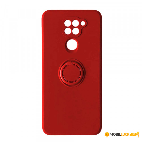  Ring Case Xiaomi Redmi Note 9 Red