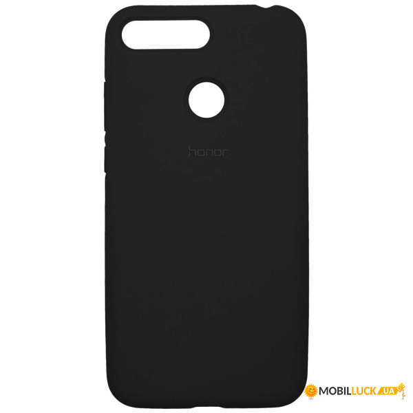   Silicone Case Full for Huawei Y7 Prime 2018 Black (Copy)