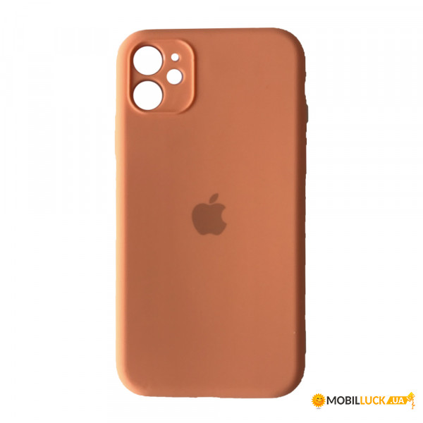  Silicone Case Full Camera iPhone 11 grapefruit