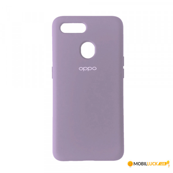  Silicone Case Full Oppo A12 Lilac