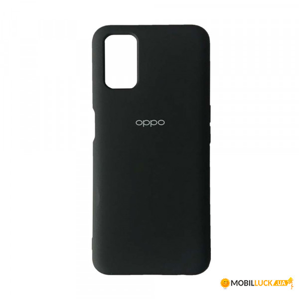  Silicone Case Full Oppo A52 Black