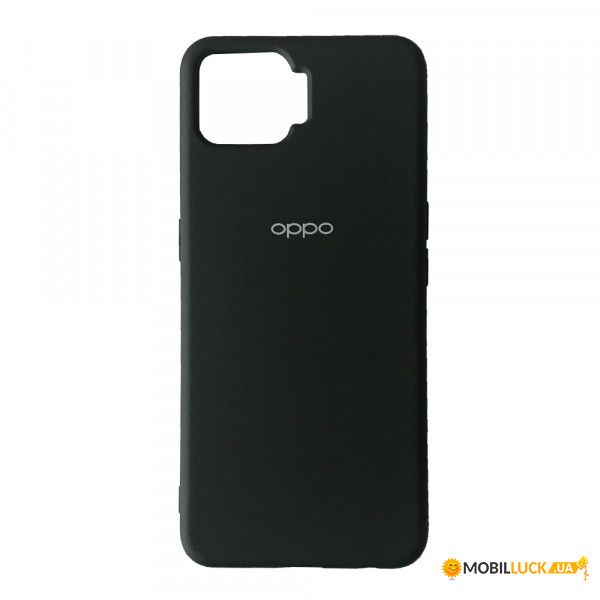  Silicone Case Full Oppo A73 Black